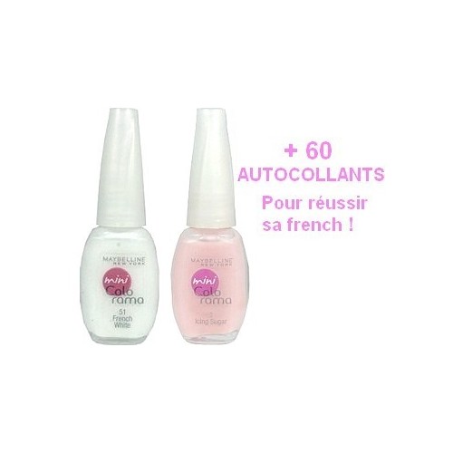 kit French GEMEY MAYBELLINE Colorama ROSE NATUREL