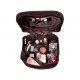 Trousse forme Vanity JACQUES DESSANGE Beaute Paris Marron