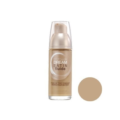 Fond de teint Aérien GEMEY MAYBELLINE Dream Satin Fluide BEIGE DORE N°21