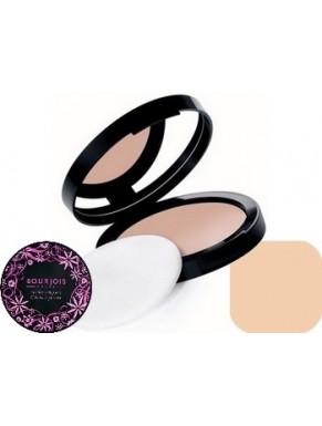 Poudre compacte BOURJOIS unifiante très confortable ABRICOTÉ 74