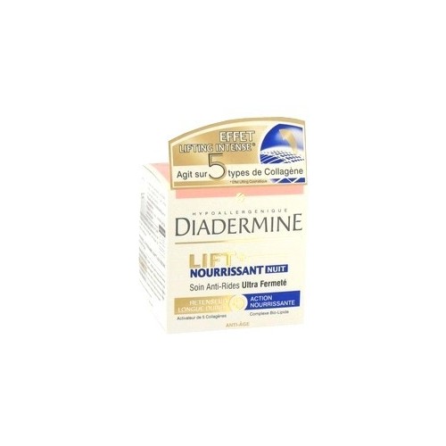 Soin de Nuit Anti Rides DIADERMINE Lift + Nourrissant 50ml