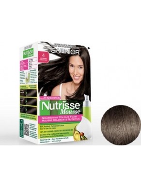 Coloration GARNIER Nutrisse Mousse Couvrante BRUN N°04