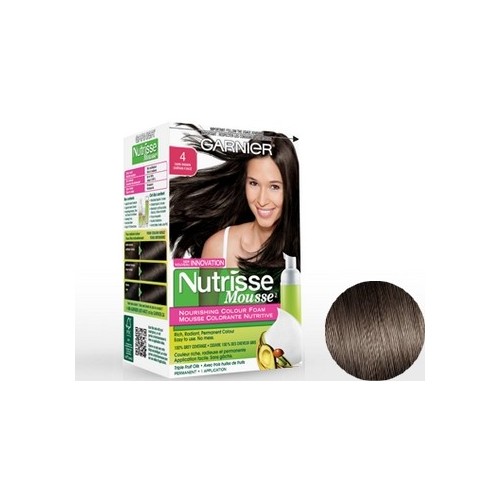 Coloration GARNIER Nutrisse Mousse Couvrante BRUN N°04